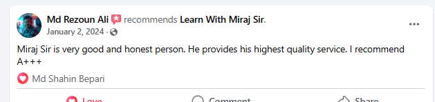 Student testimonial photo