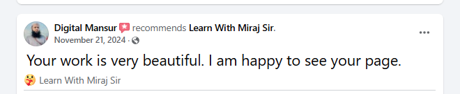 Student testimonial photo